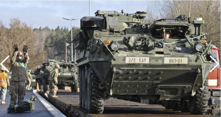 &#91;English News&#93; U.S. Army sending armored convoy 1,100 miles through Europe