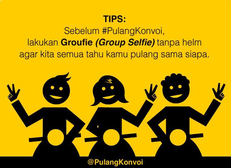 Twitter @pulangkonvoi Cara Ampuh Hindari Begal