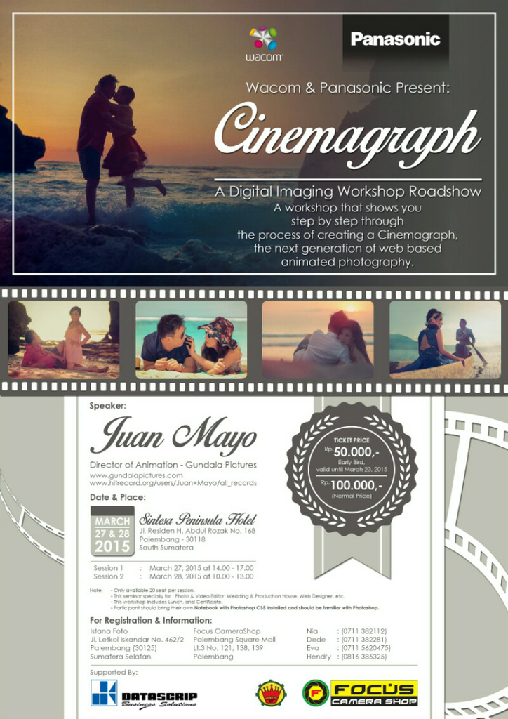 Seminar dan Workshop tentang Cinemagraph di Palembang