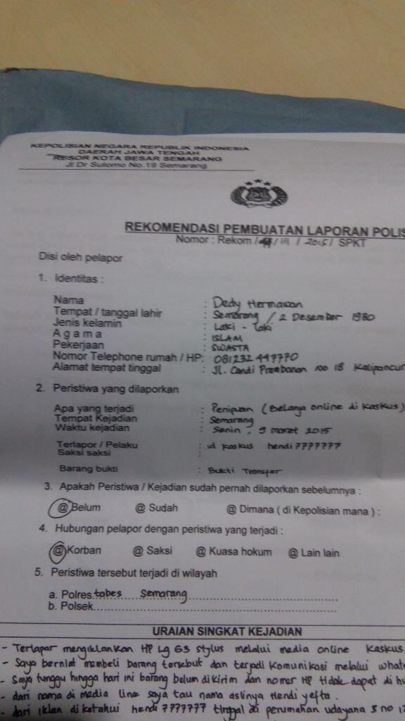 SURAT TERBUKA BUAT ID : hendi7777777
