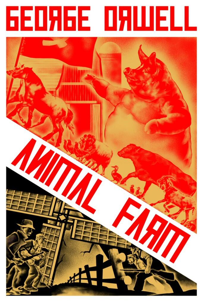 Animal Farm, Sampul Buku Ini Banyak Banget Versinya. Hati-hati.. Hrrrrrr..