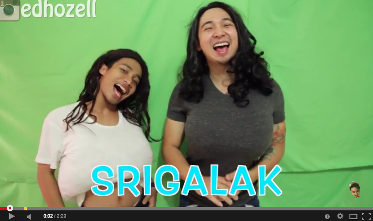 Parodi Dua Serigala Goyang Dribble