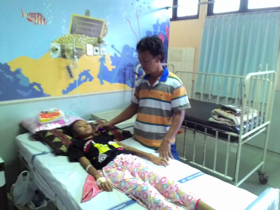 Deliyana, Anak Buruh Penderita Leukimia Butuh Darah Golongan A