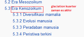 Jarak zaman es dengan pembentukan tata surya