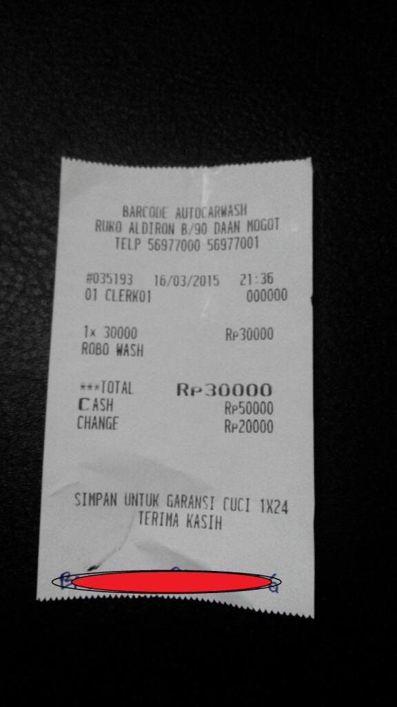 Cuci mobil di Barcode AutoCarWash Daan Mogot bikin mobil baret!! PAYAH
