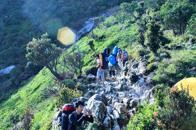 PAKE BAHASA INDONESIA SAJA (MERBABU VIA WEKAS 19-22 FEBRUARI 2015 )