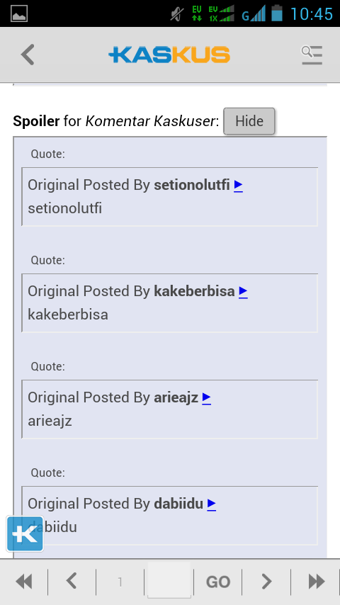 Kaskus quote agan error kek gini, atau cuma ane?