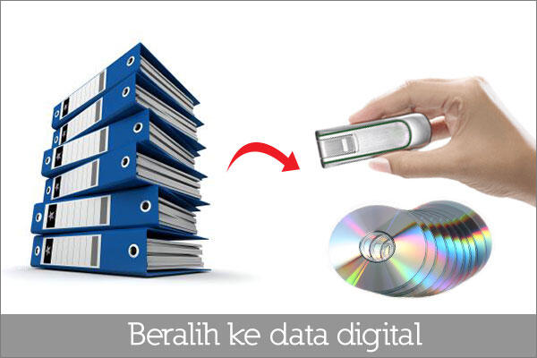 Mengapa perlu menyimpan data kedalam format digital?