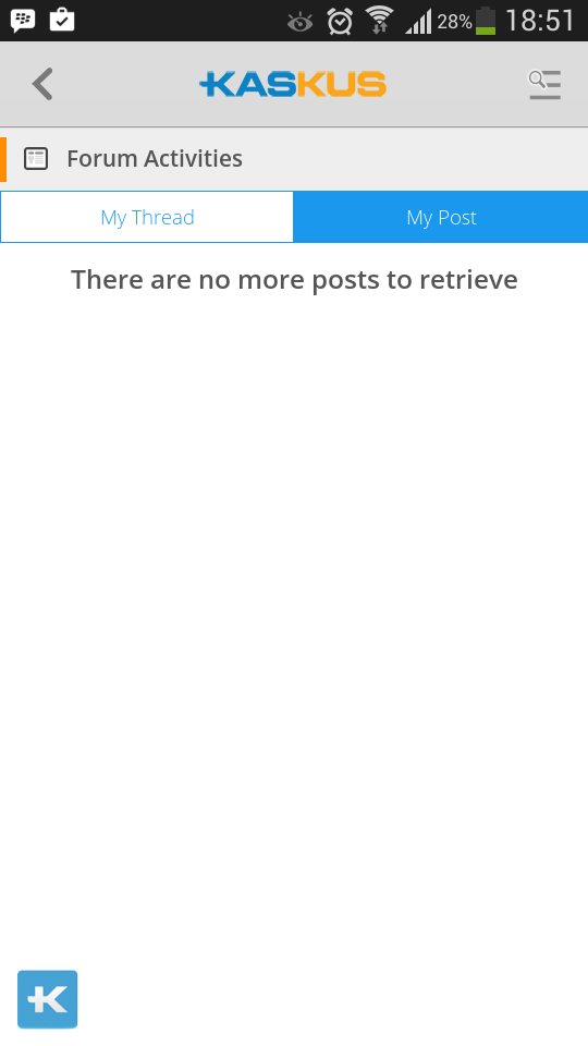 &#91;bug?&#93;blank page,page nyantol,my post gak muncul di kaskus android