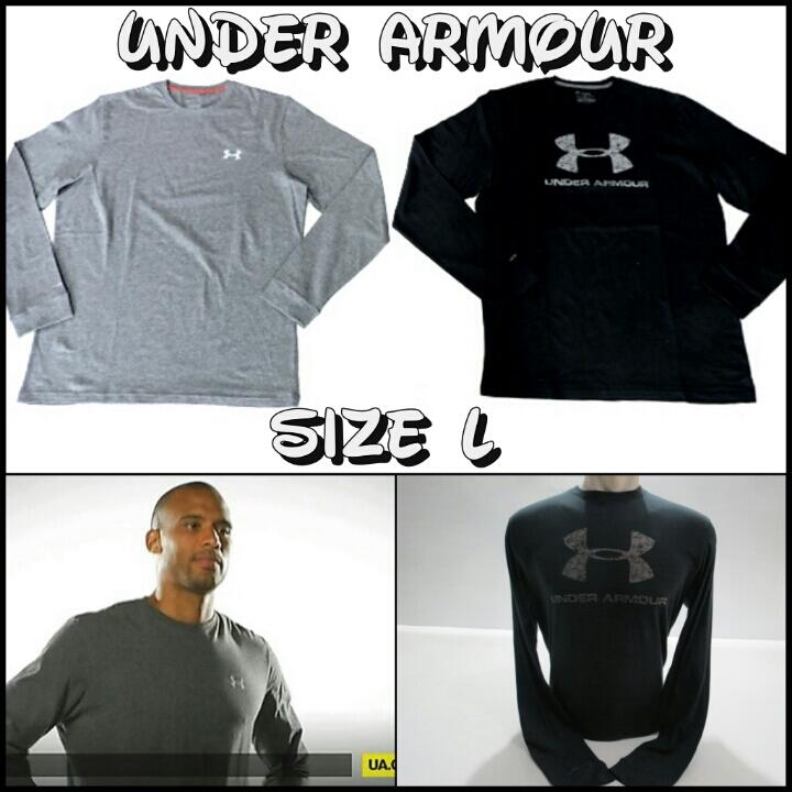 pakaian olah raga original "C9 BY CHAMPION,REEBOK,UNDER ARMOUR CHARGED COTTON