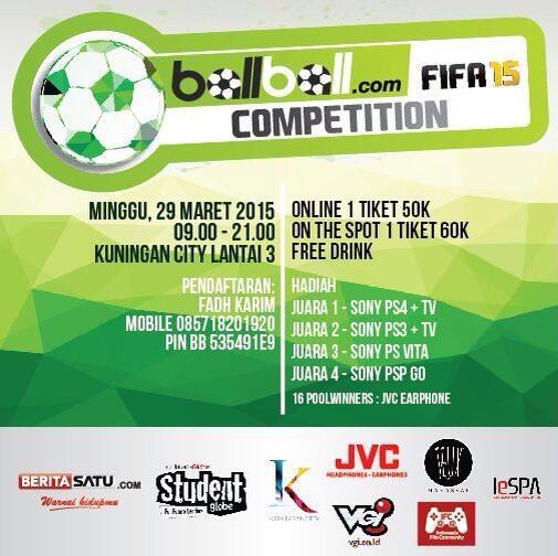 &#91;EVENT&#93; TOURNAMENT TERBESAR FIFA 2015 PENGGEMAR FIFA WAJIB MASUK 