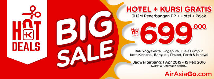 &#91;Hot Deals&#93; AirAsiaGO Big Sale!