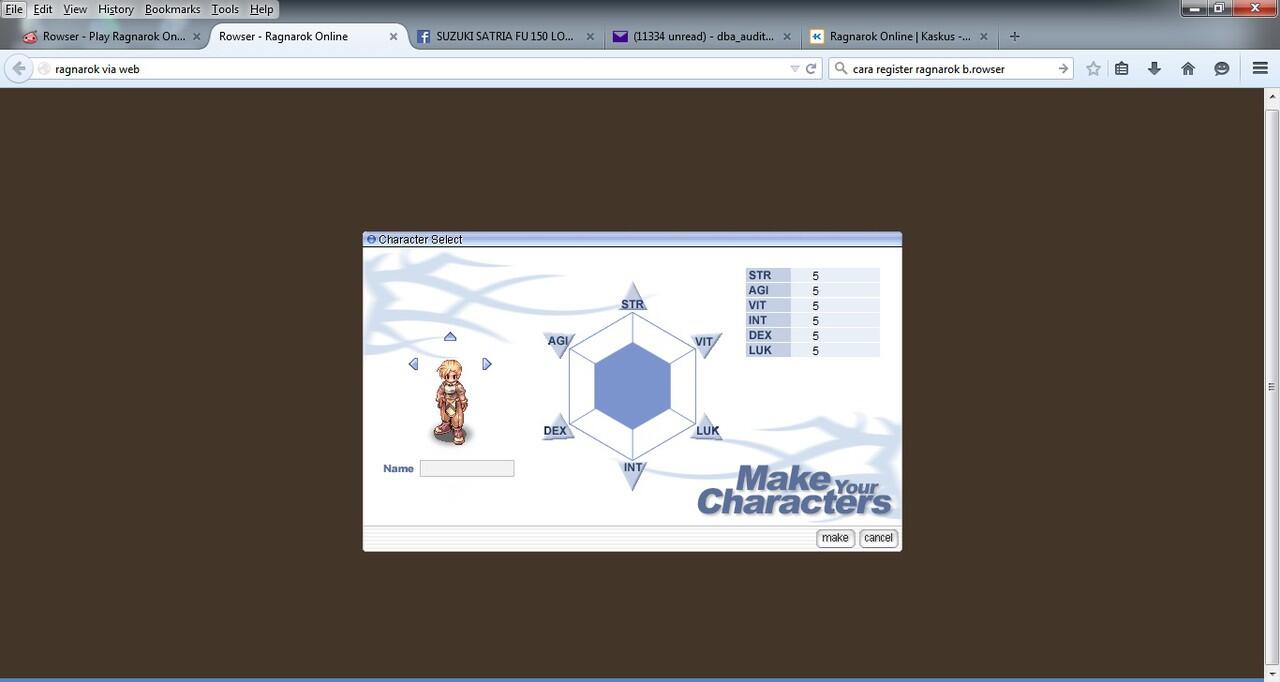 &#91;NEW&#93; RAGNAROK via WEB BROWSER
