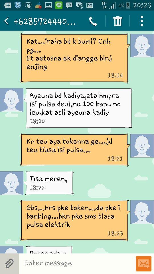 NO. REK. BRI 093401004593503 ALFINA MAULINE , NO HP 087744465527 PENIPU