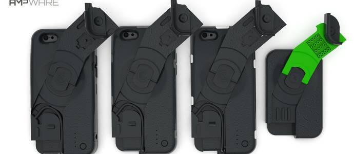 Hanya dengan mengengkol casing, baterai smartphone kita sudah terisi