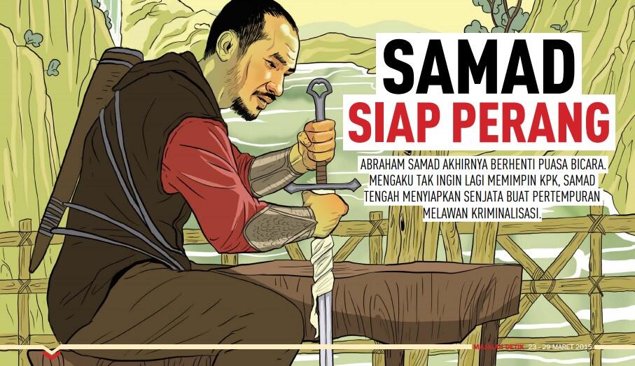 SAMAD SIAP PERANG (majalah detik) 