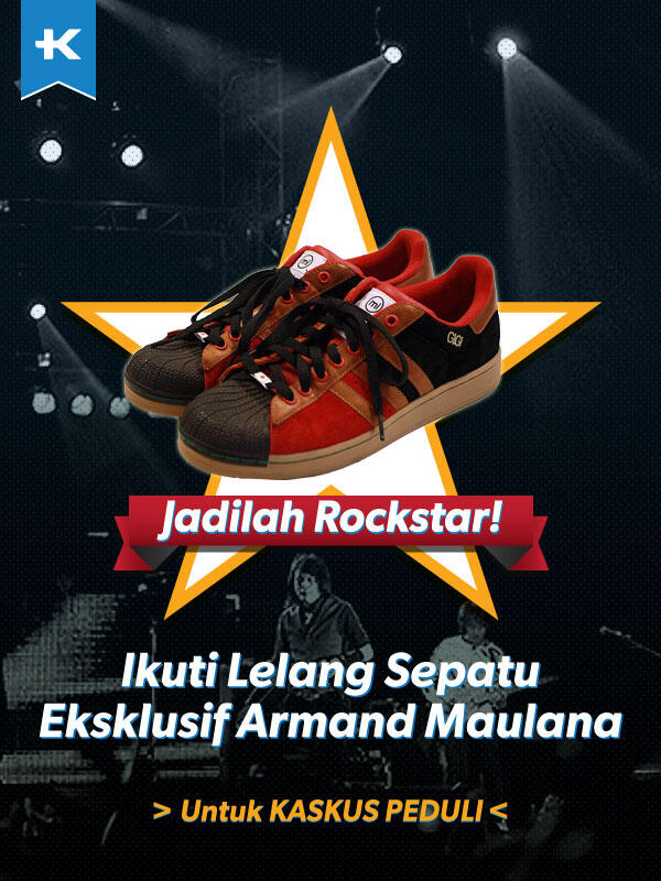 &#91;Kaskus Peduli&#93; Lelang Sneakers Ekslusif Armand Maulana