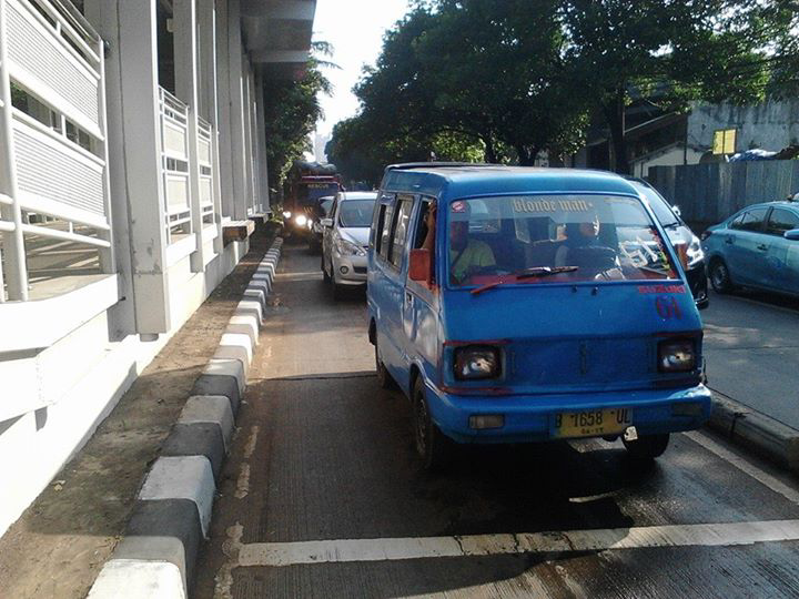 mental buruk pengendara dijalanan