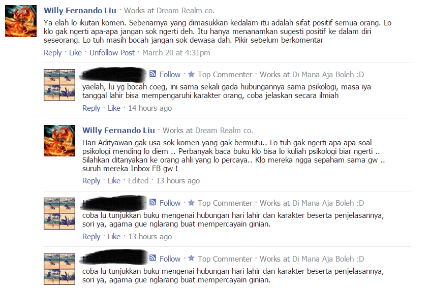 [ASK] Hubungan ramalan karakter dengan psikologi