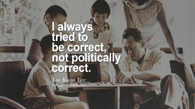 25 Kalimat yang Menginspirasi dari Lee Kuan Yew (Third World To First)
