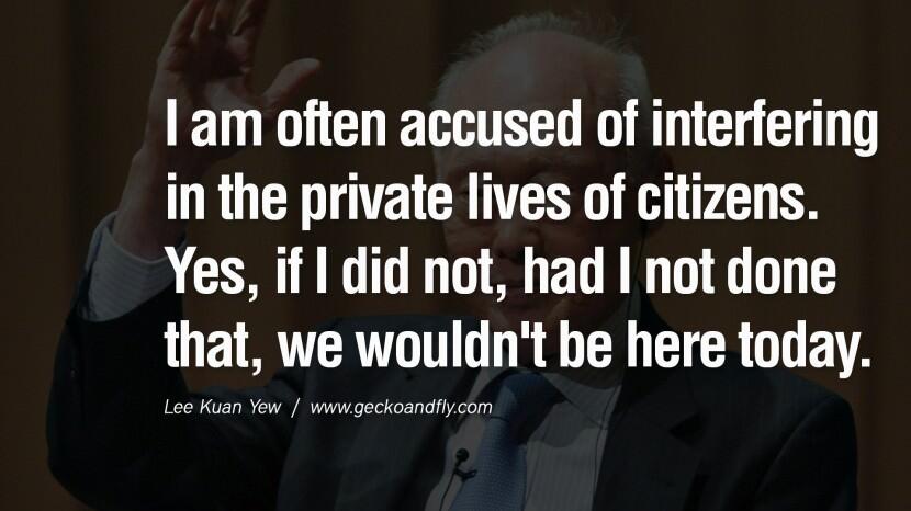 25 Kalimat yang Menginspirasi dari Lee Kuan Yew (Third World To First)