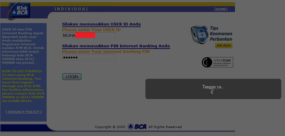 BAHAYA MODUS KEJAHATAN INTERNET BANKING SINKRONISASI TOKEN