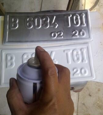 (Share) Usaha Pembuatan Plat Nomor Kendaraan