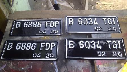 (Share) Usaha Pembuatan Plat Nomor Kendaraan
