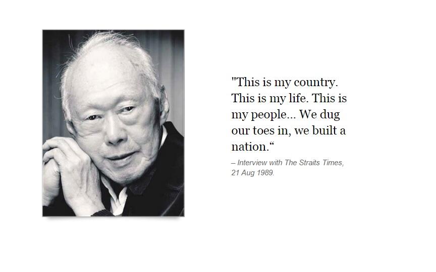 Remembering Lee Kuan Yew. Mr Lee &amp; Singapore 1923-2015