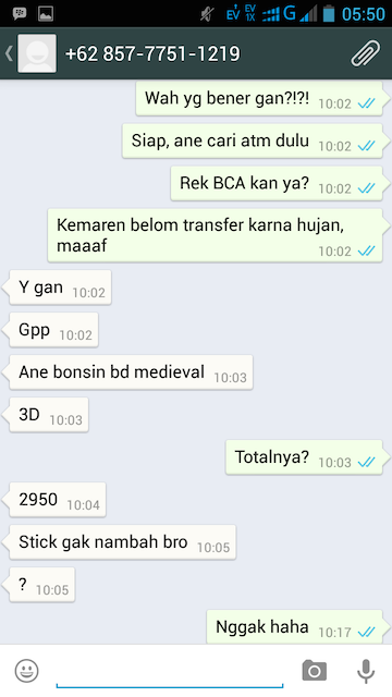 Surat Terbuka untuk k1game alias Gouw Kun Sen 085777511219