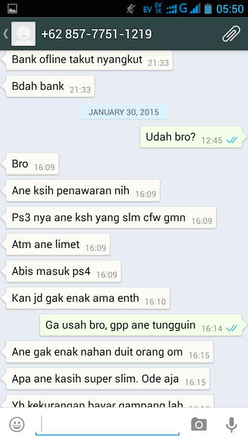 Surat Terbuka untuk k1game alias Gouw Kun Sen 085777511219