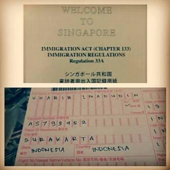 Tips persiapan Liburan ke luar negeri ( Singapura) pertama kali