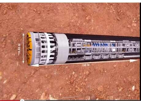 Melihat Kecanggihan Bor Raksasa MRT yang akan Melubangi Perut Jl Sudirman