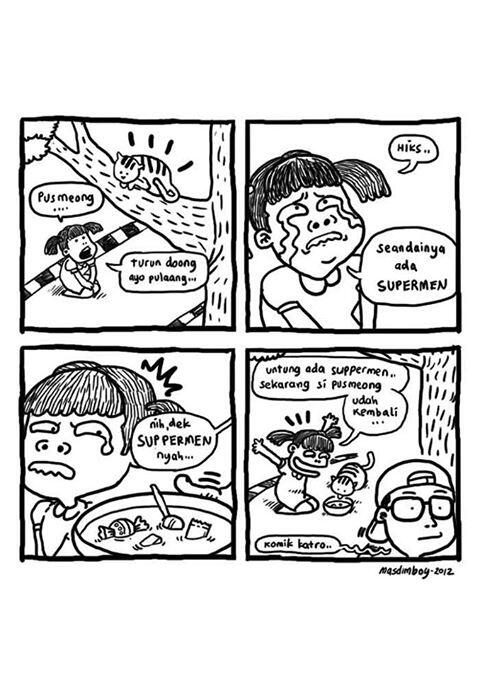 kumpulan komik strip dijamin ngakak