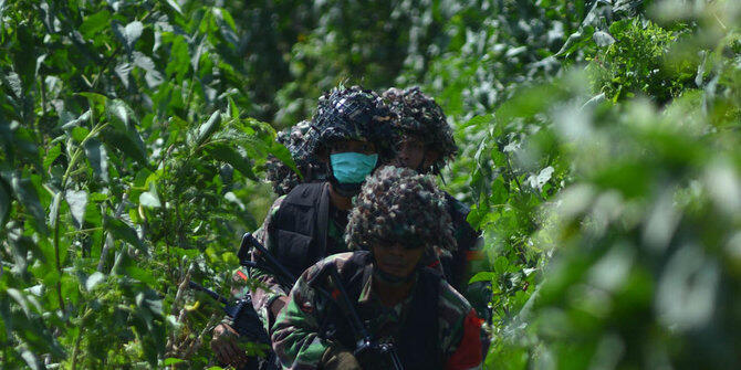  kekuatan TNI yang siaga di Natuna 