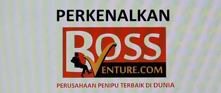 Sharing dulu disini, BEDAH Boss Venture, Hati2 bagi yang baru mau join!