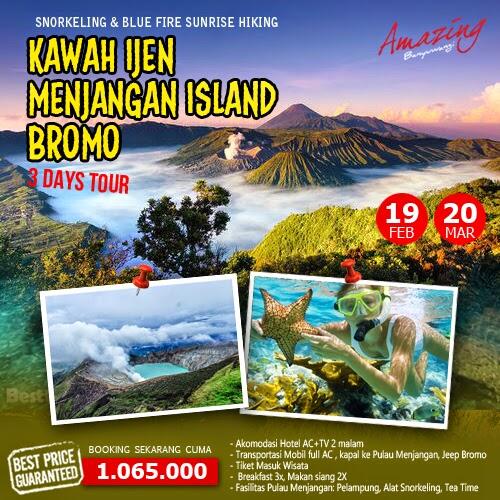 AMAZING SUNRISE OF JAVA TOUR 2015 (BROMO, IJEN, BALURAN)