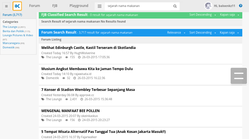 Sejarah Nama Makanan di Indonesia