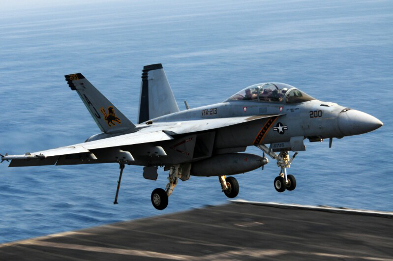 Proses Take-off dan Landing di kapal induk
