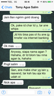 SURAT TERBUKA UNTUK PENIPU GOLD DN A/N TOMY AGUS SALIM