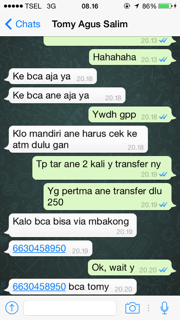SURAT TERBUKA UNTUK PENIPU GOLD DN A/N TOMY AGUS SALIM
