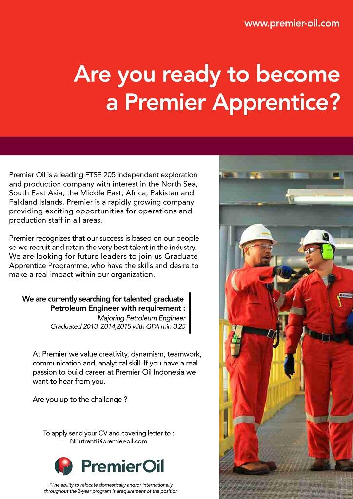 &#91;Ask &amp; sharing&#93; Premier Oil - Graduate Apprentice Program