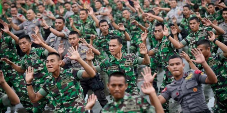 Pasukan TNI Mulai Datangi Poso untuk Latihan Perang