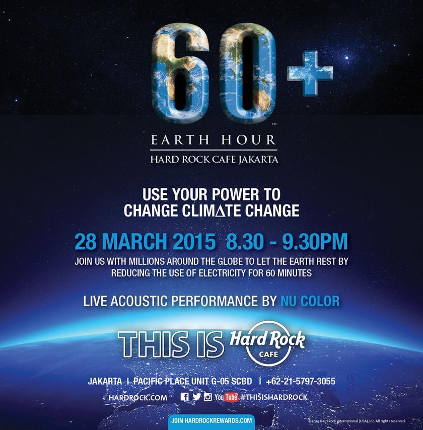 5 Acara Seru Menjelang EARTH HOUR !