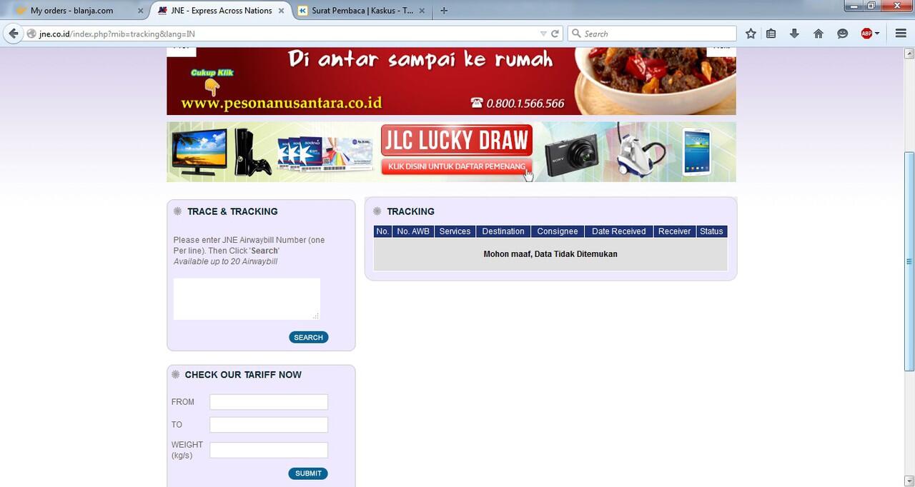 Kecewa Belanja di blanja.com dengan seller COMEBACK SHOP