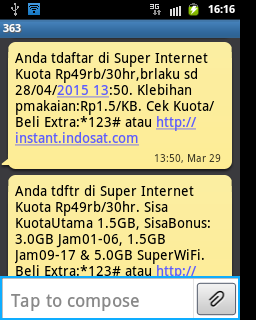 Inject Paket Indosat 11 gb Promo 2 Hari