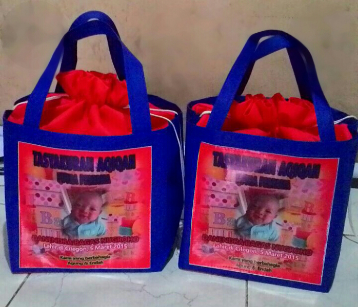 Terjual Tas Tasyakuran Aqiqah Anak Ukuran Nasi Box  KASKUS