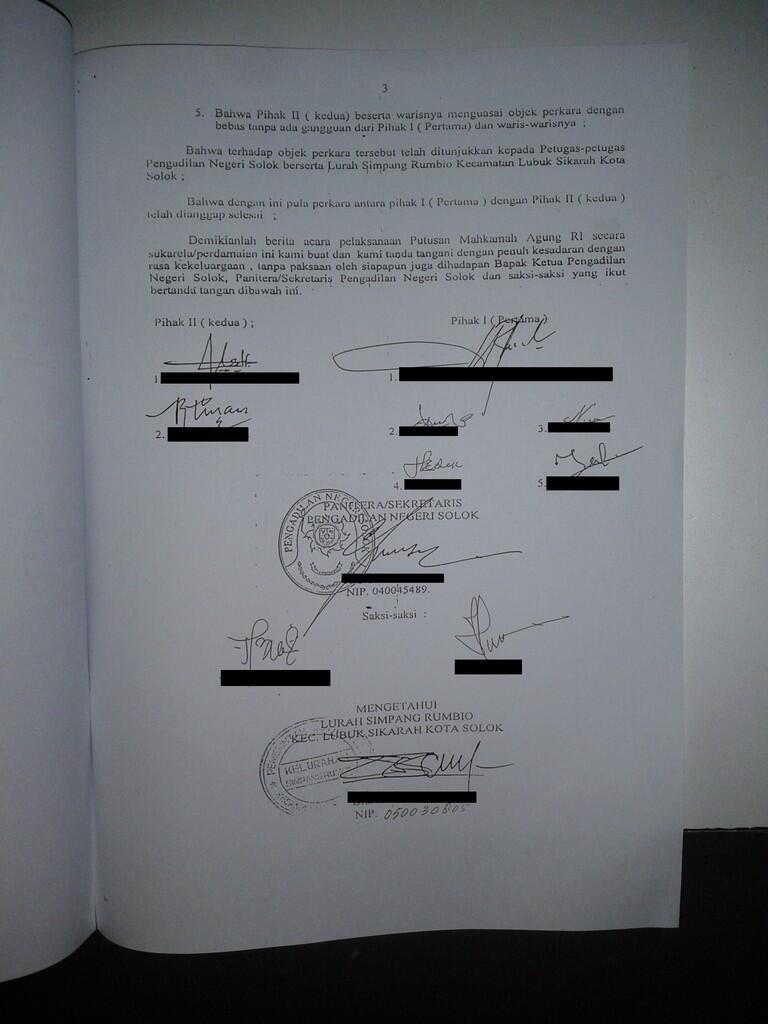 Tolong ane ga, tentang Perkara tanah yang 12 tahun belum selesai sampai saat ini