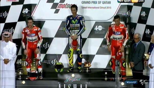 Valentino Rossi Juara Di Race Pembuka MotoGP 2015