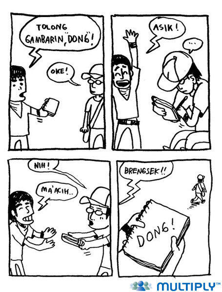 kumpulan komik strip dijamin ngakak